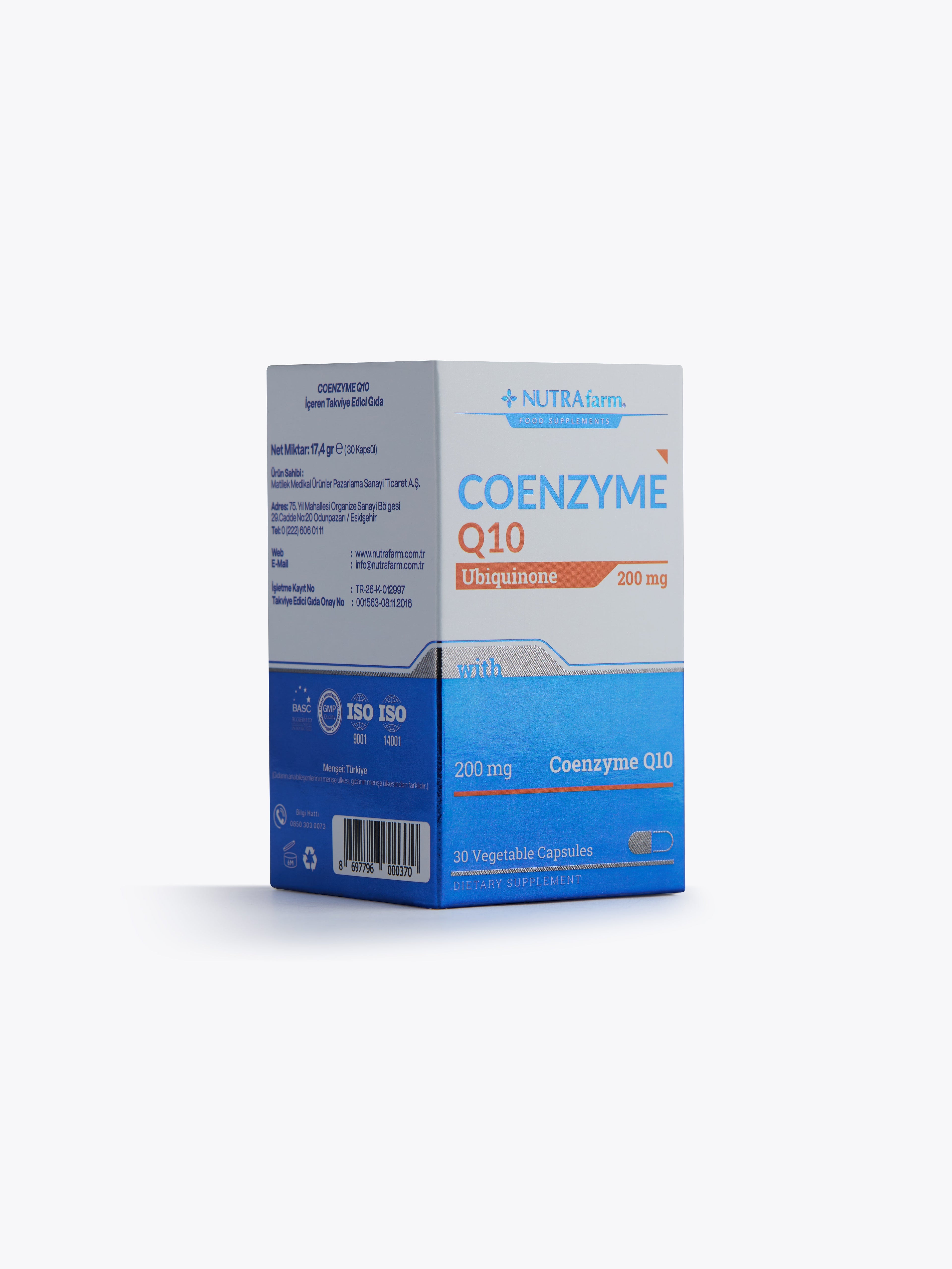 Nutrafarm Coenzyme Q10 200 Mg