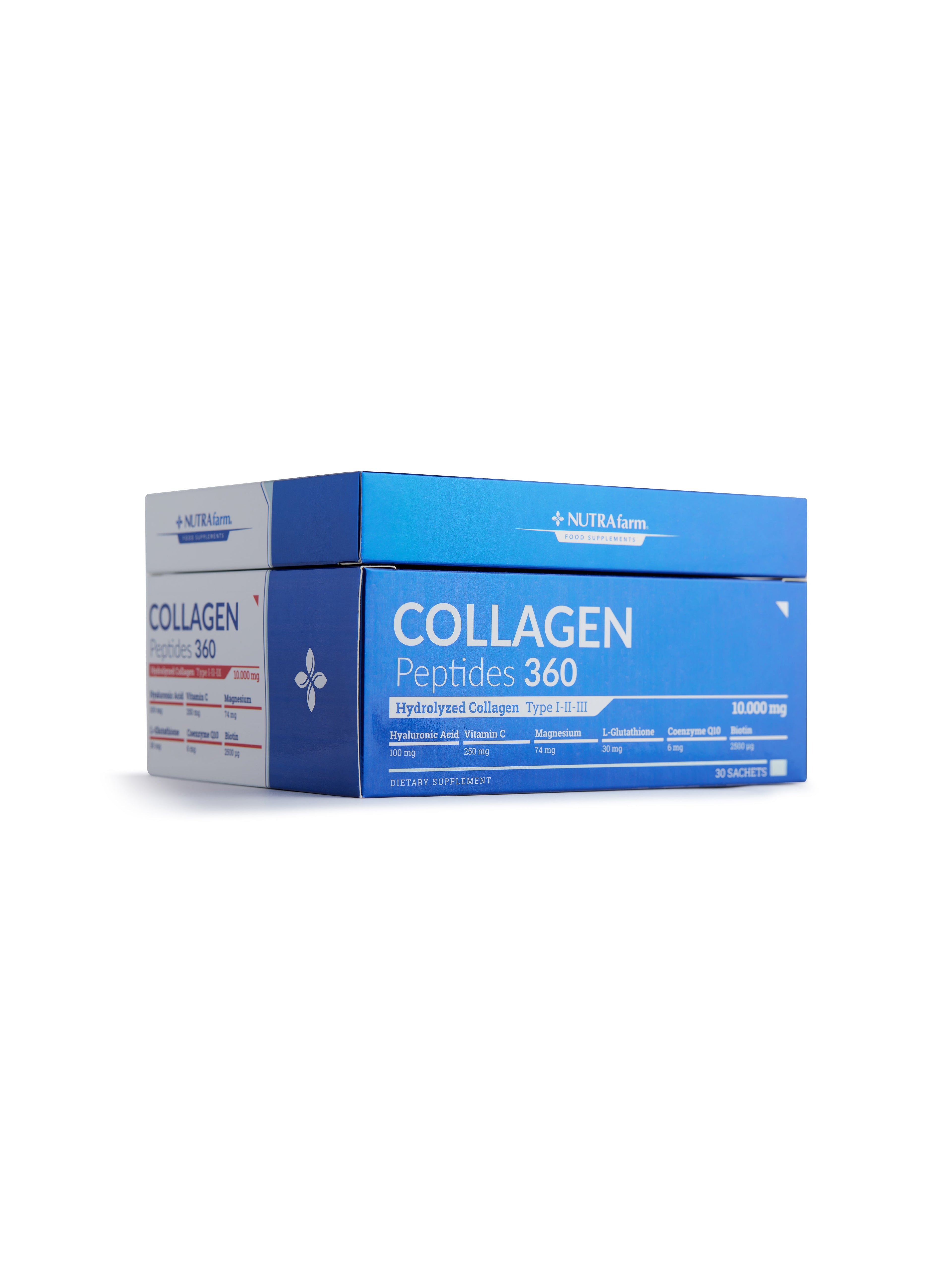 NutraFarm Collagen Peptides 360 Hydrolyzed Collagen Type I-II-III
