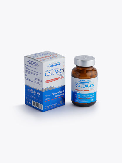 NutraFarm Hyaluronic Complex Collagen Type II 120 mg