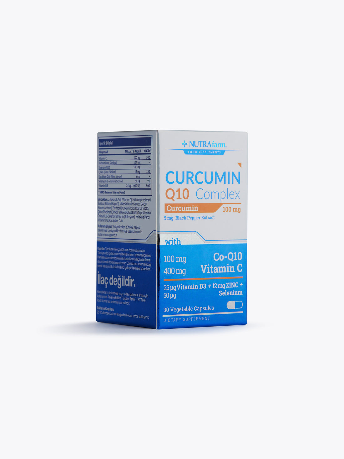 NutraFarm Curcumin Q-10 Complex 100 mg