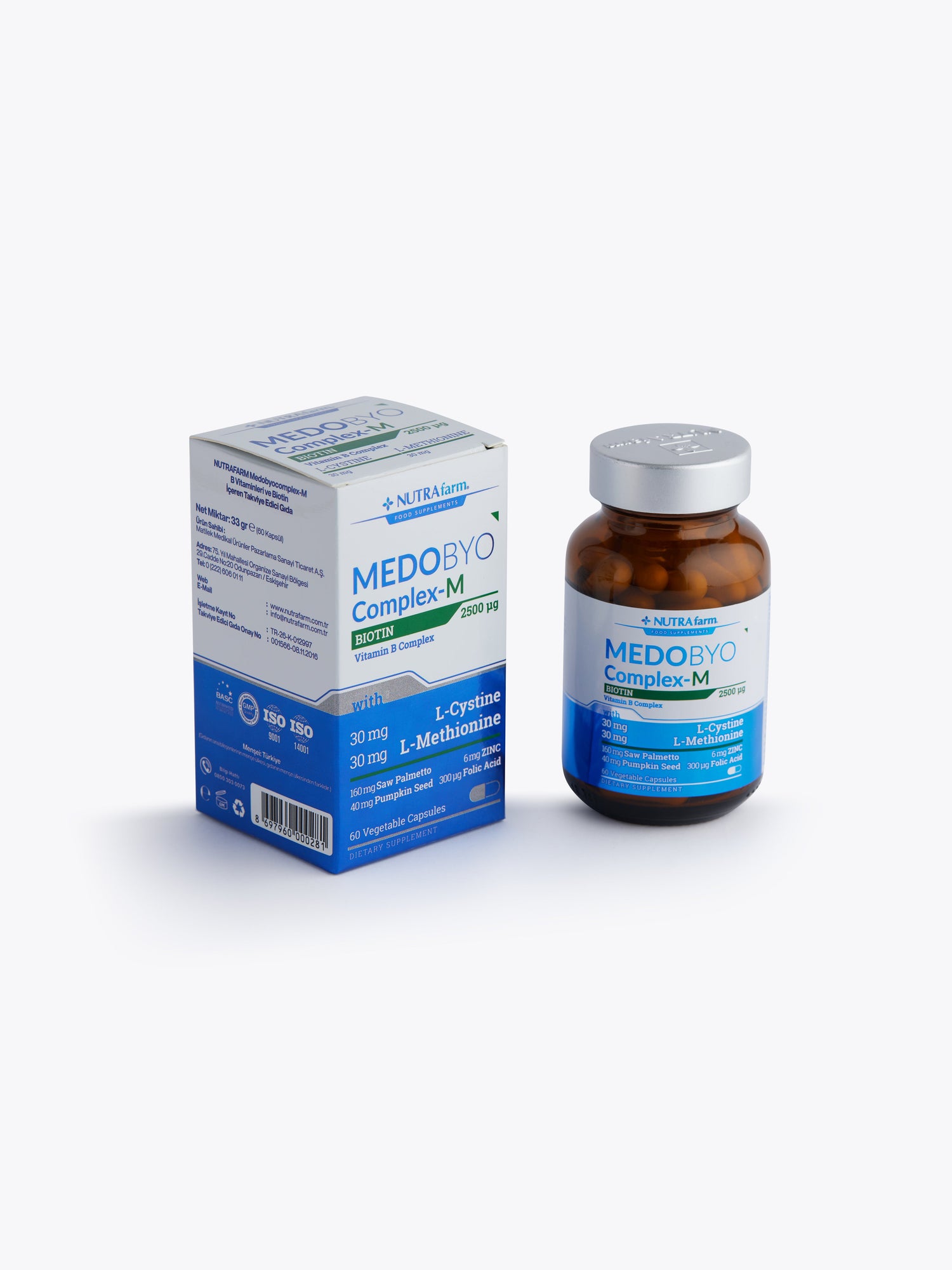 NutraFarm MedoByo Complex M Erkek 2500 mg