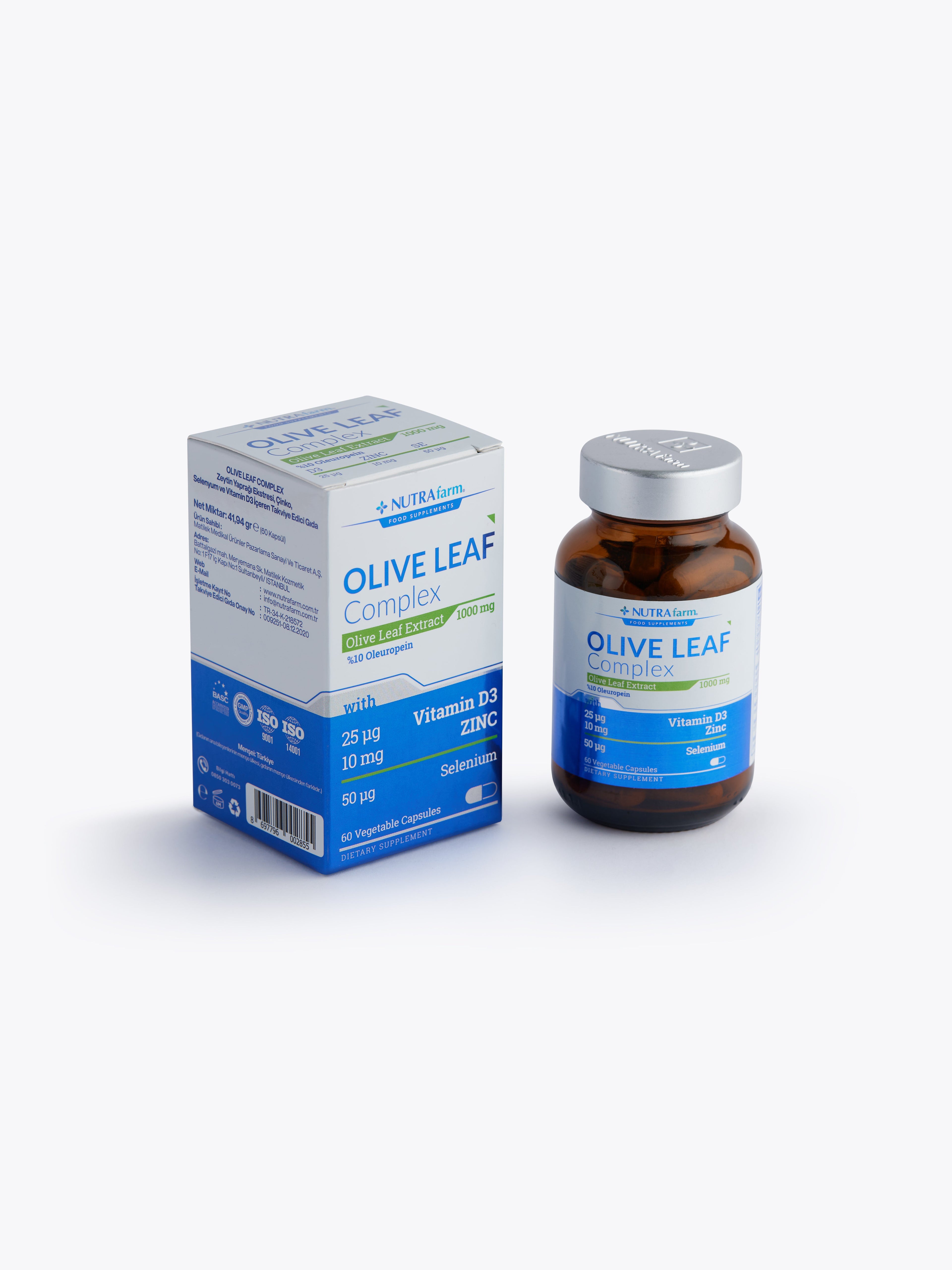 NutraFarm Olive Leaf Complex 1000 mg